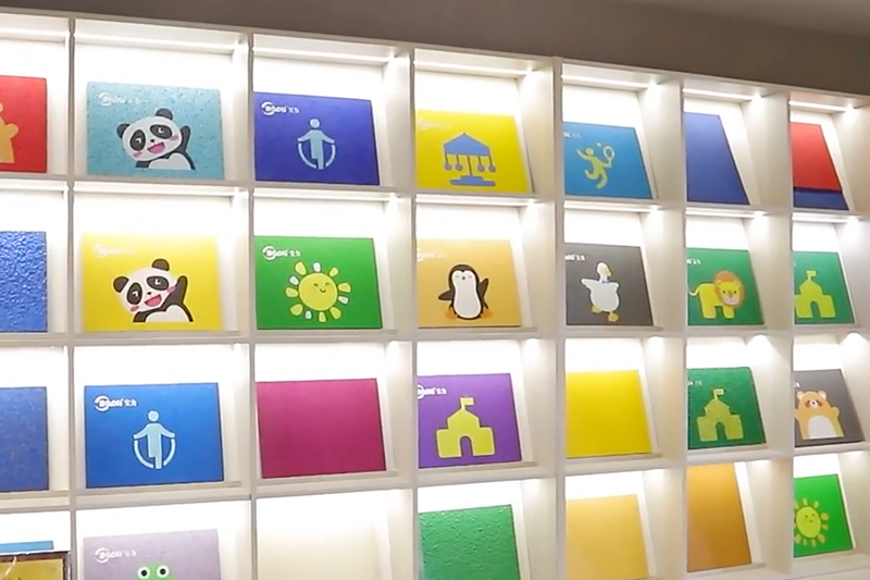 Pantalla de muestra