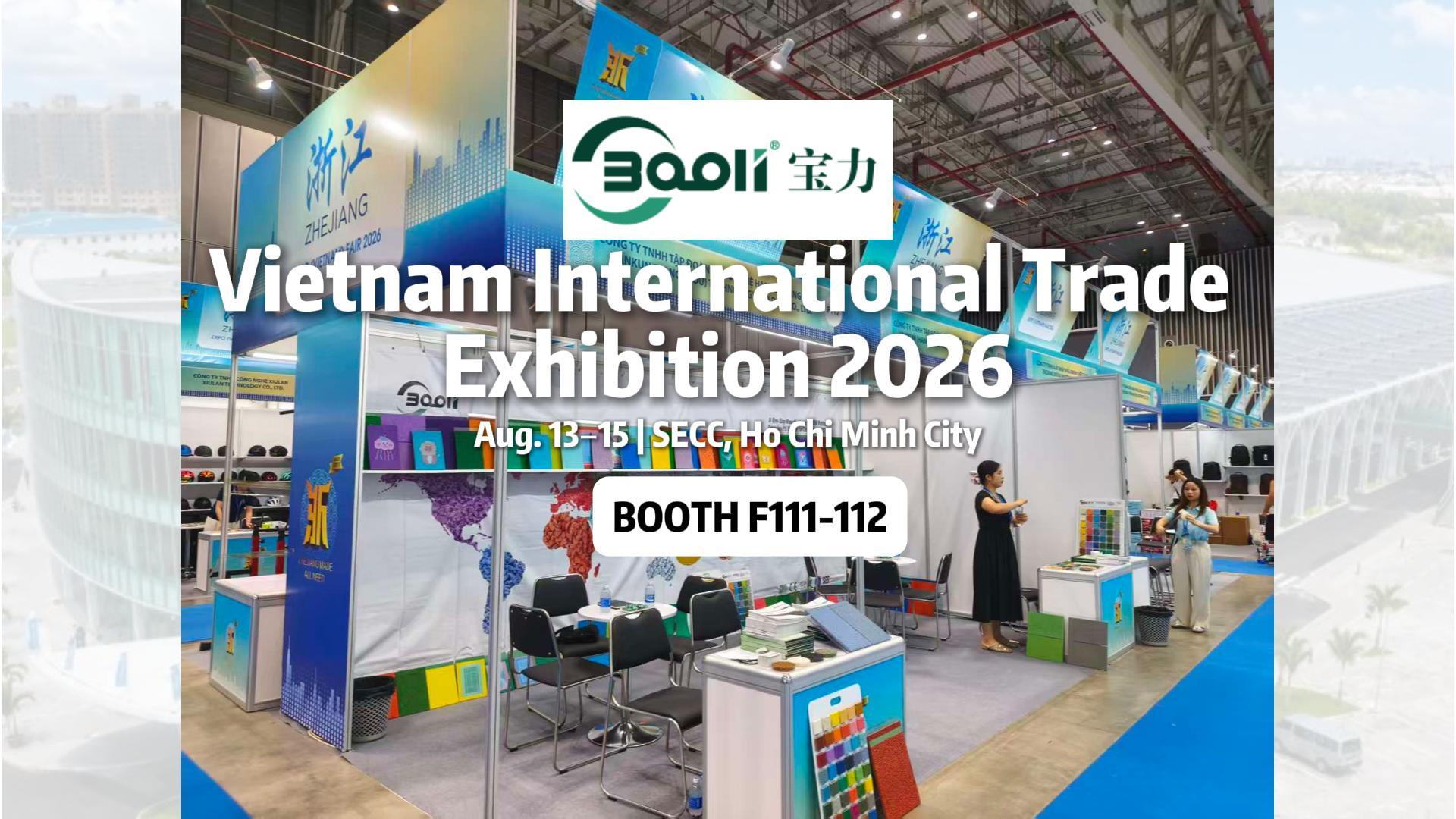 Tecnolog&iacute;a Baoli en Vietnam | Exposici&oacute;n de materiales para superficies deportivas 2026
